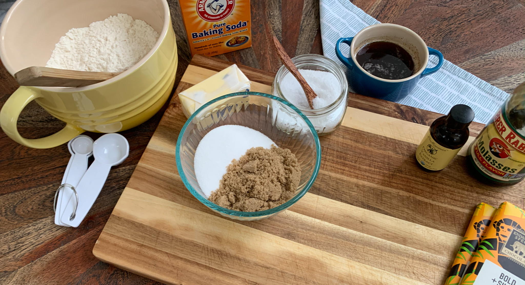 BrownButter Molasses Chocolate Chip Cookies russ + rye