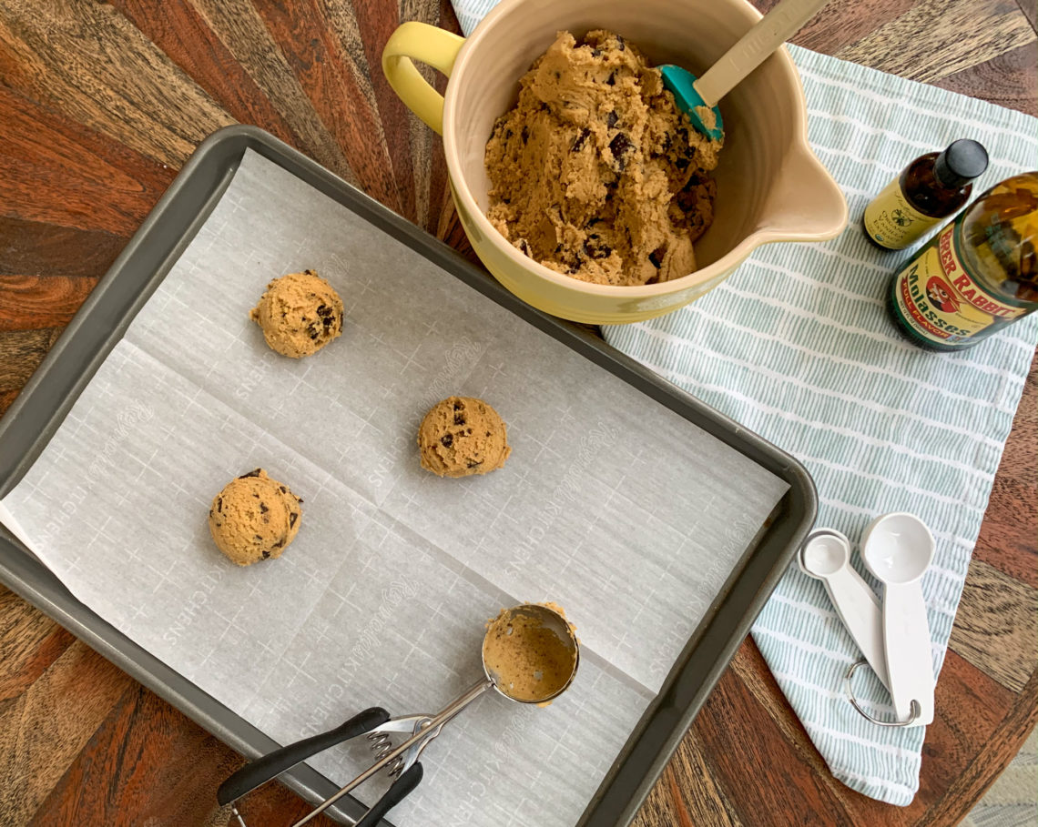 BrownButter Molasses Chocolate Chip Cookies russ + rye