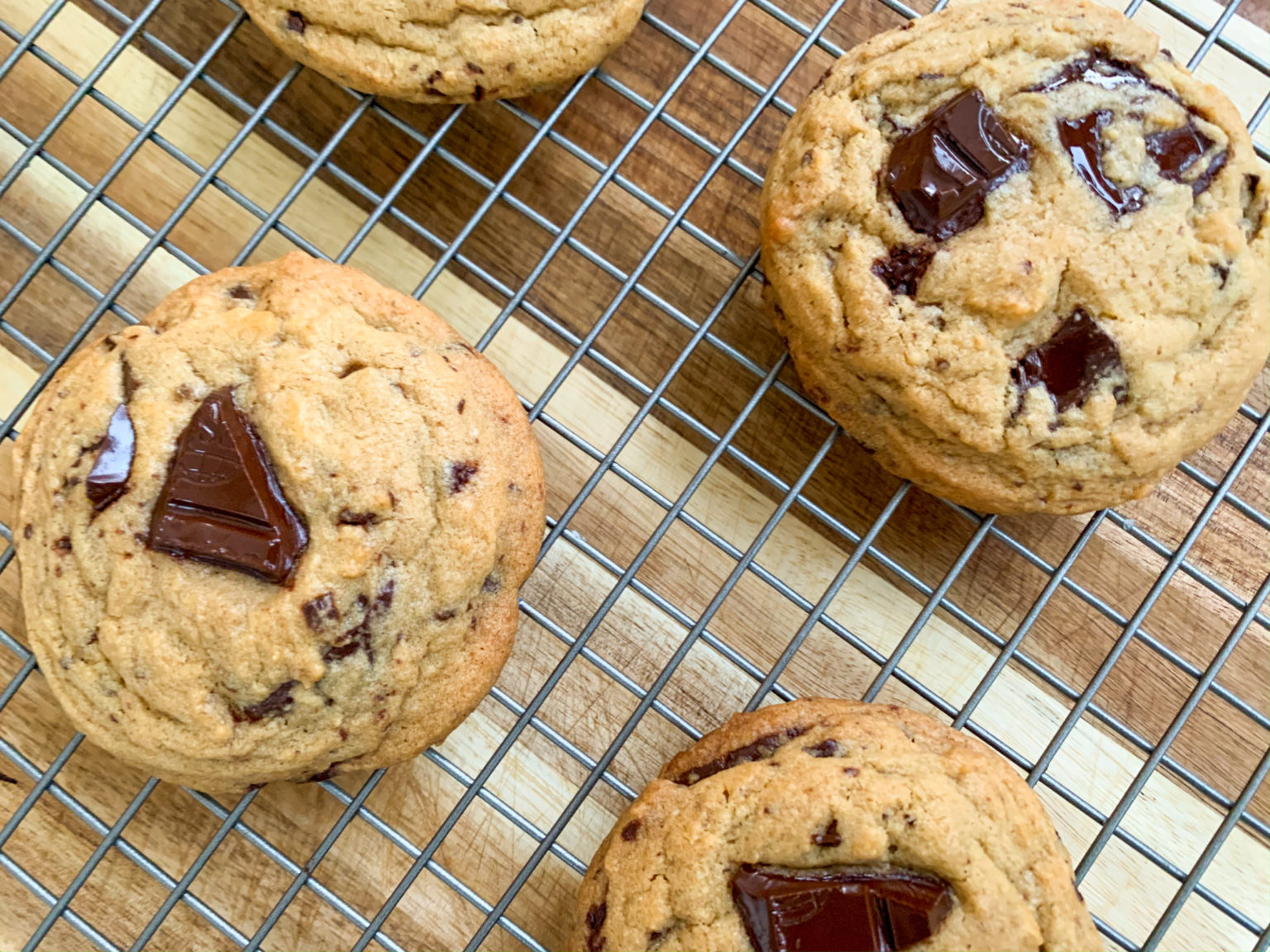 BrownButter Molasses Chocolate Chip Cookies russ + rye